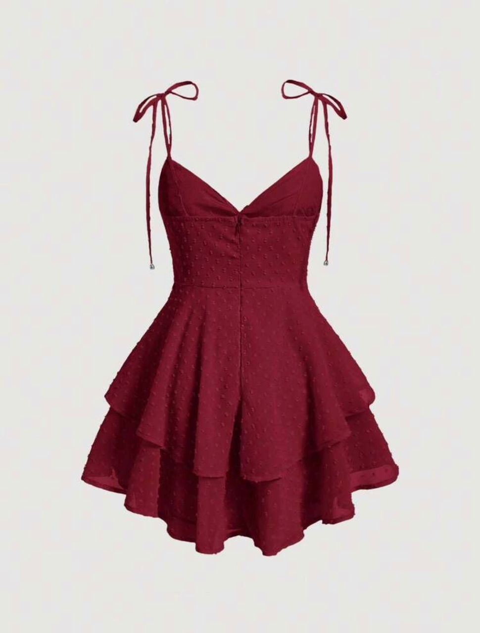 Swiss Dot Tie Cami Dress