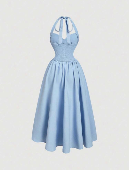 Halter neck dress