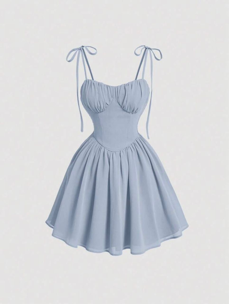 Shoulder Tie Cami Dress