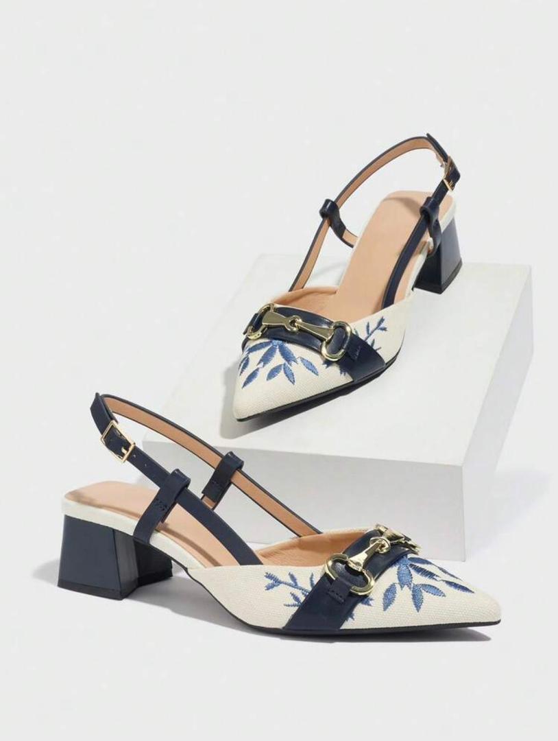 Kitten Block High Heels