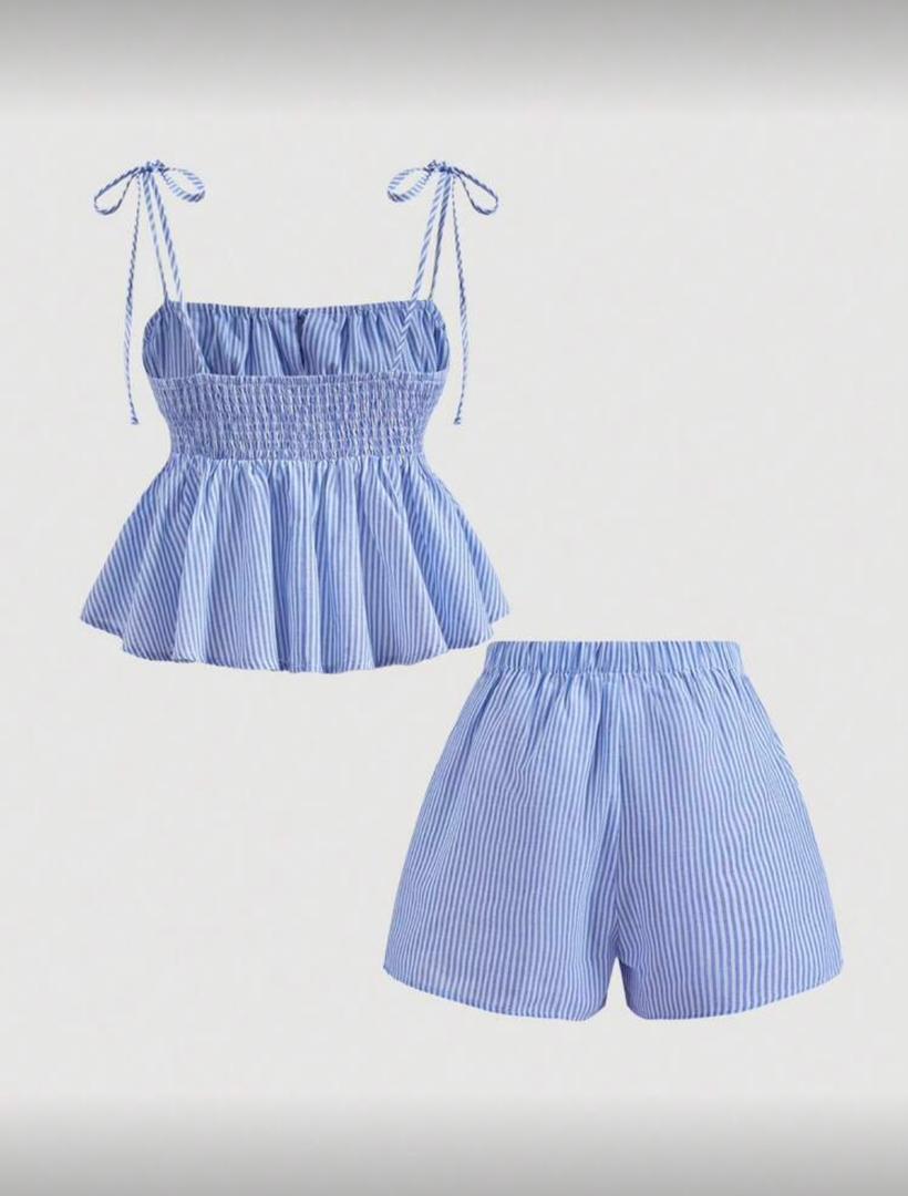 Striped Knot Camisole & Pants