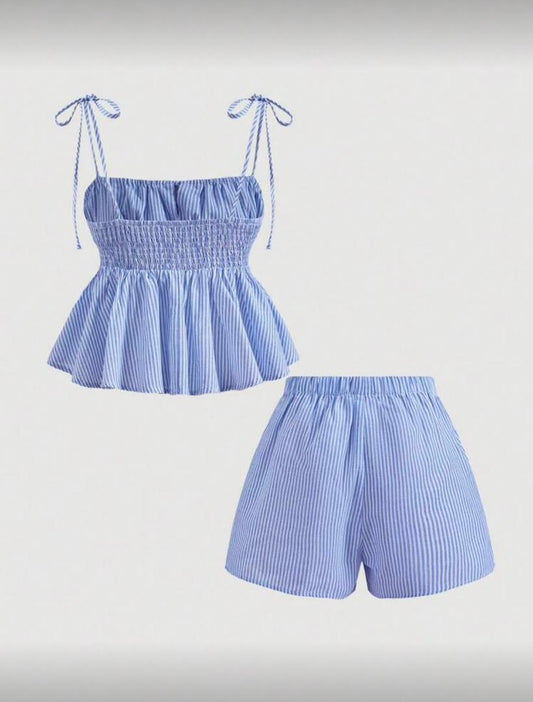 Striped Knot Camisole & Pants